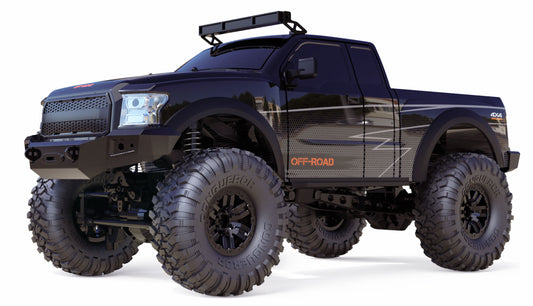 Dirt Climbing Pickup Crawler 4WD 1:10 RTR Black