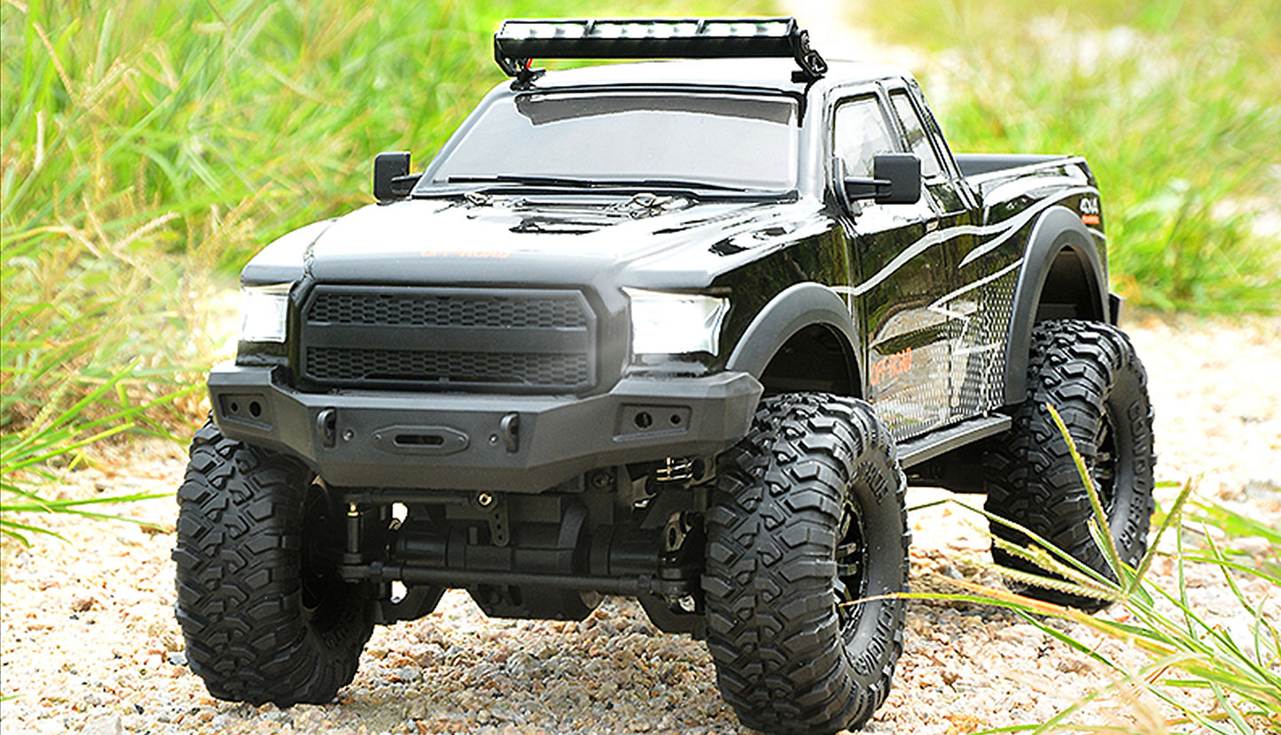 Dirt Climbing Pickup Crawler 4WD 1:10 RTR Black