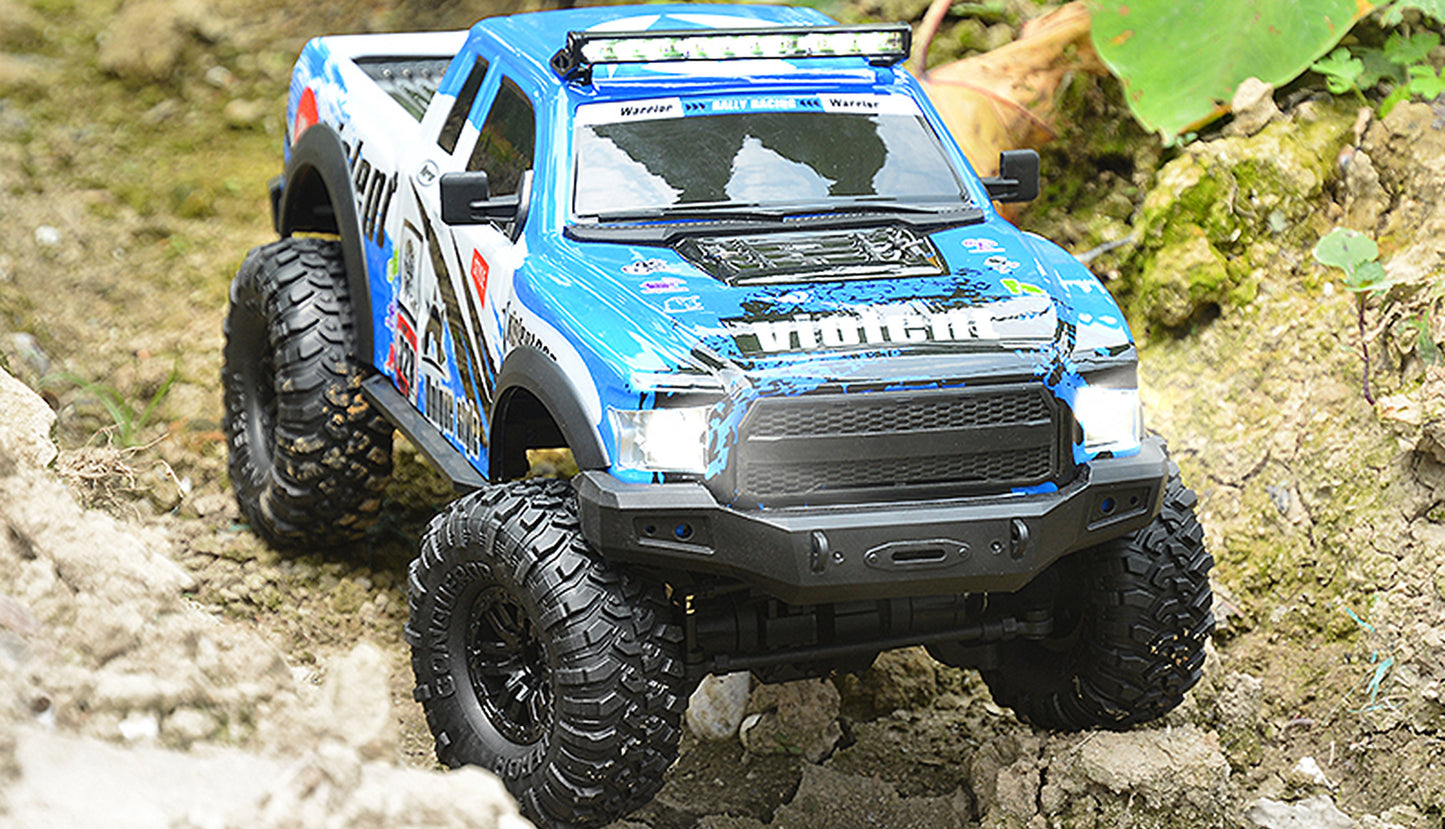Dirt Climbing Pickup Race Crawler 4WD 1:10 RTR Blue