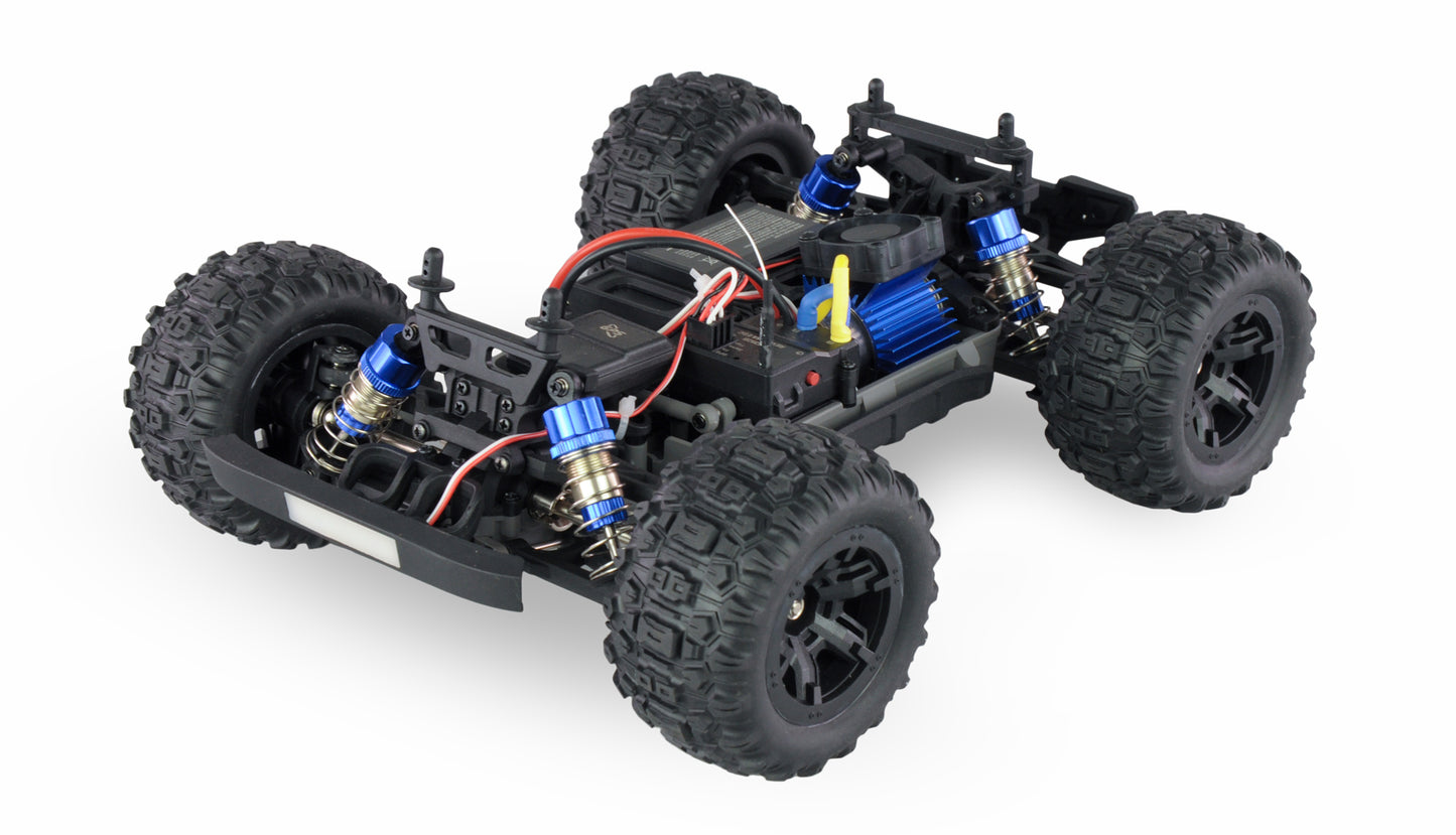 Hyper GO Monstertruck Brushed 4WD With GPS 1:16 RTR Blue
