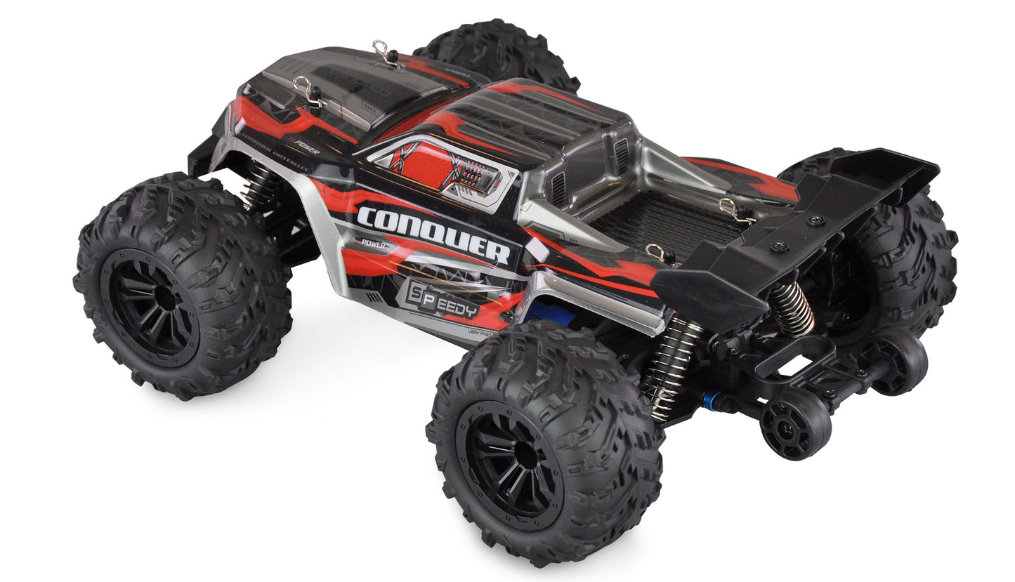 Conquer Race Truggy Brushed 4WD 1:16 RTR Red