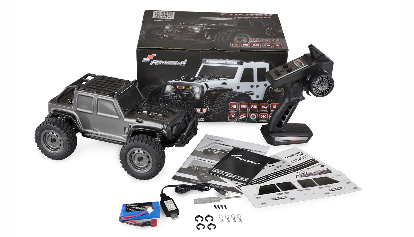 Gantry Cross-Country Truck Brushed 4WD 1:16 RTR Gray