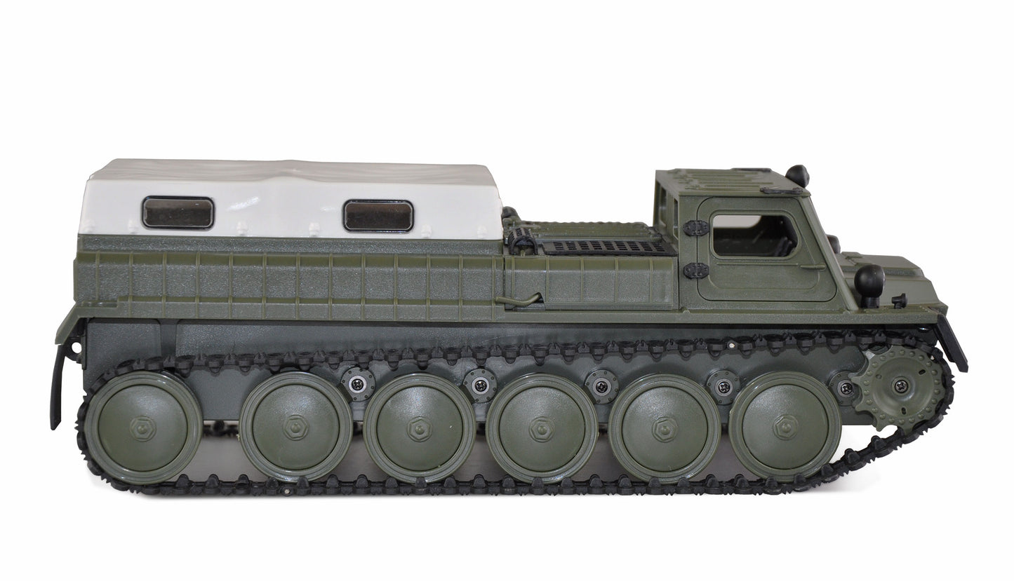 Gepanzertes RC Kettenfahrzeug 1:16 RTR olivgrün/White