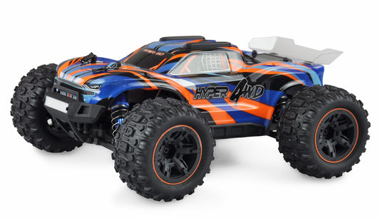 Hyper GO Truggy Brushed 4WD 1:16 RTR Blue/Orange