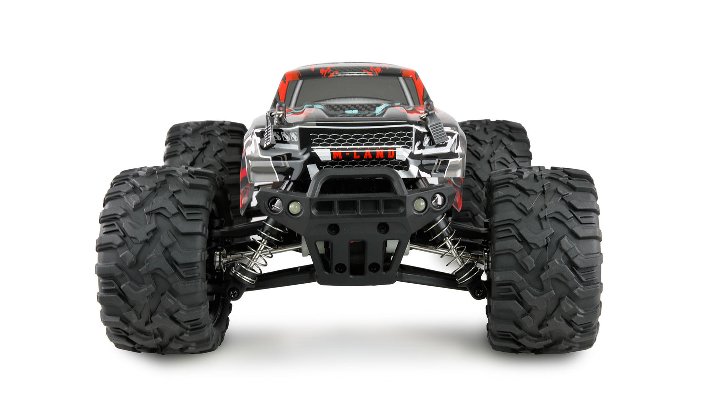 M-Land Monstertruck 48km/h 4WD 1:16 RTR Red