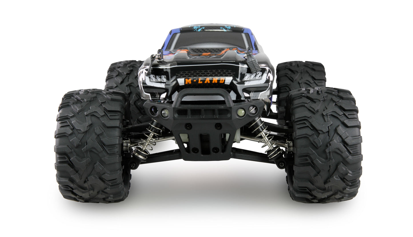 M-Land Monstertruck 48km/h 4WD 1:16 RTR Blue