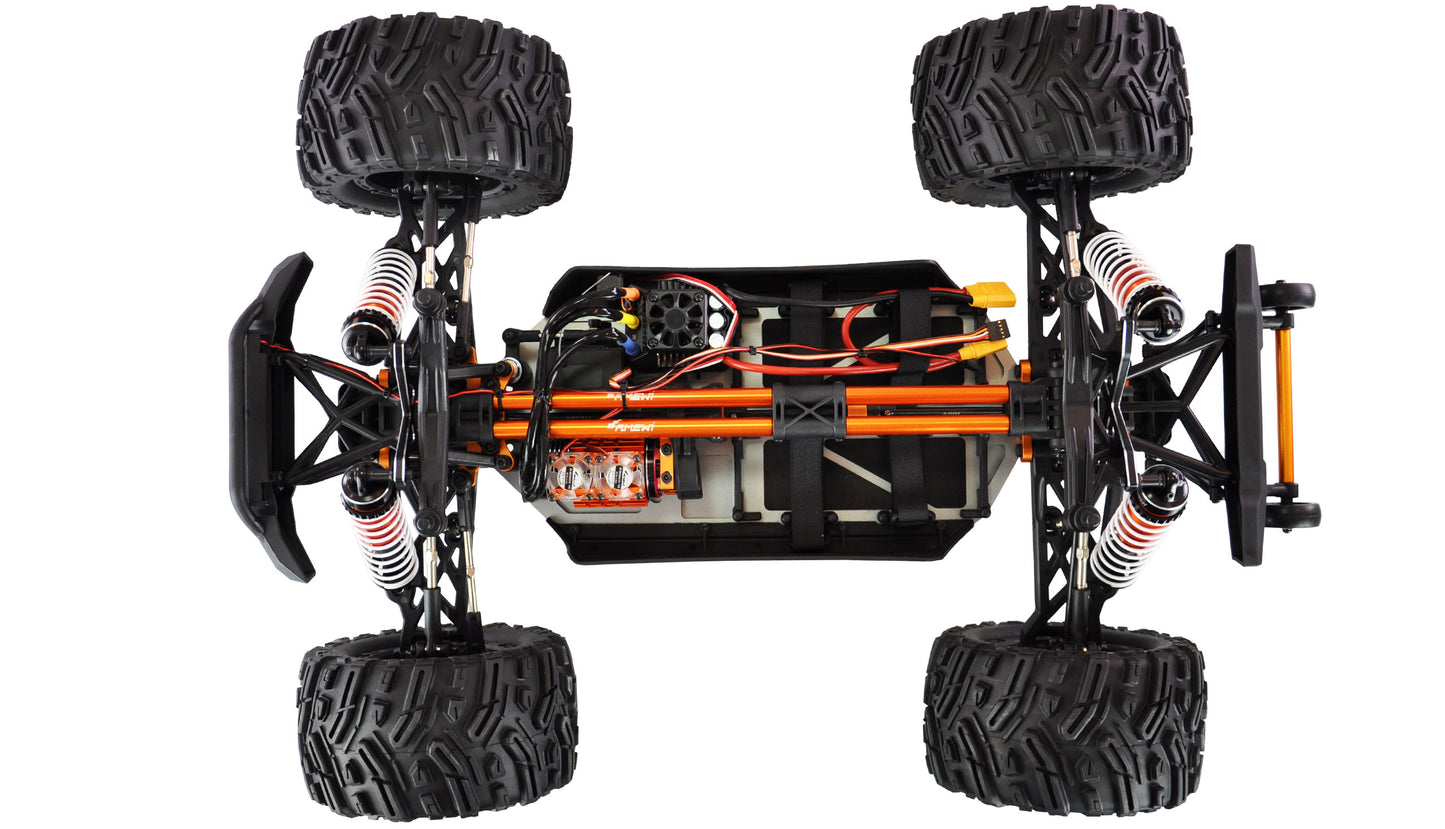AMXRacing Mammoth Monstertruck 6S 4WD 1:7 ARTR Silver