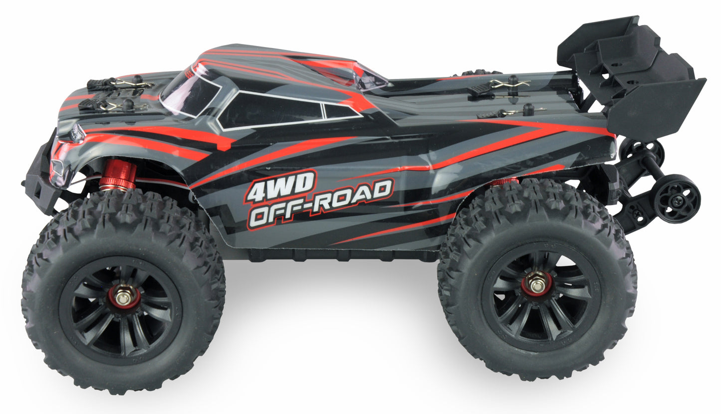 Hyper GO Truggy Brushless 4WD 1:16 RTR Black/Red