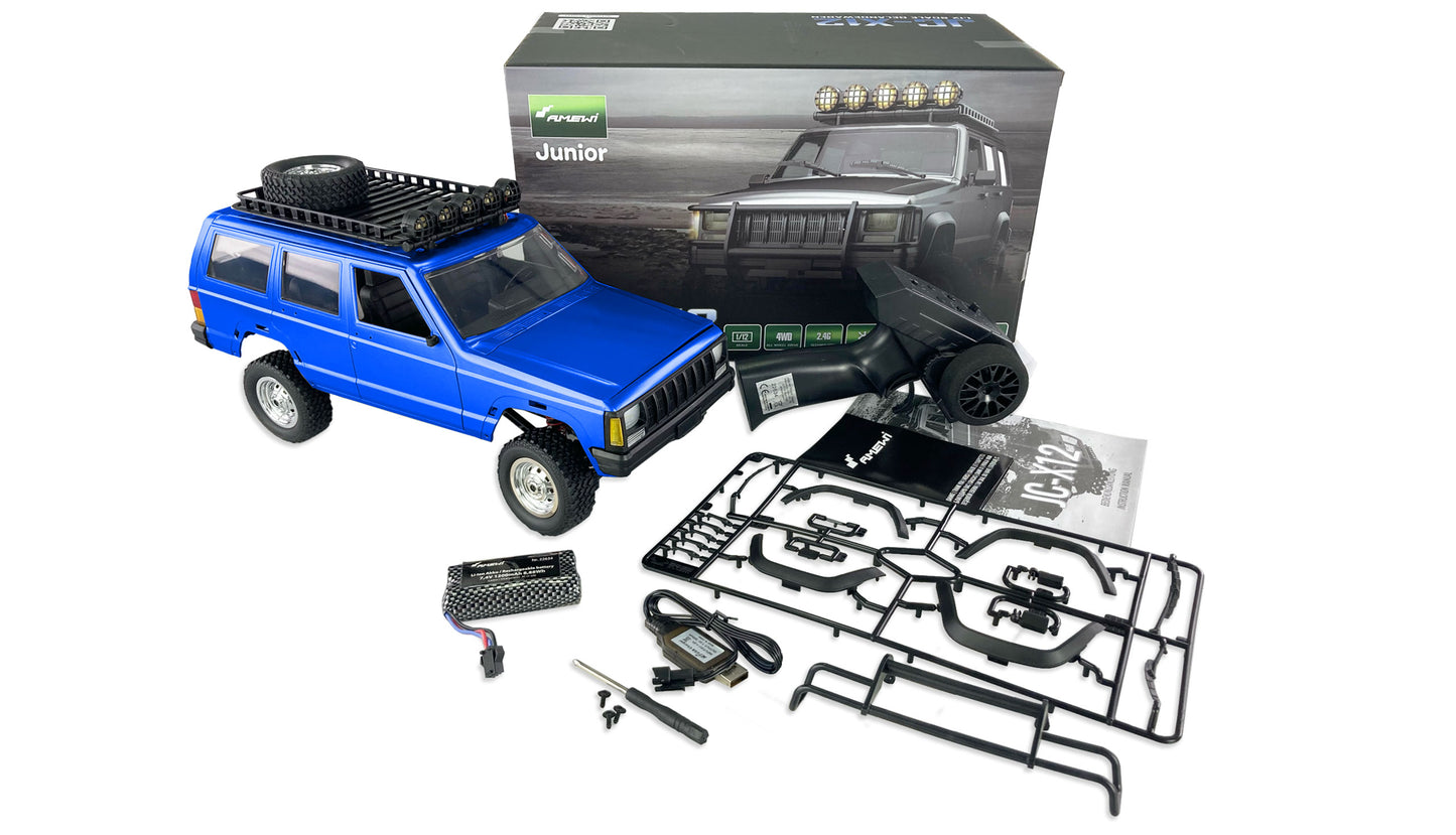 JC-X12 Scale Off-Road Vehicle 1:12 RTR Blue