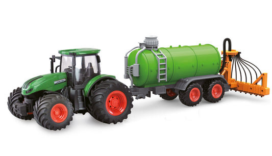 RC-Traktor With Güllefass, 1:24 RTR Green