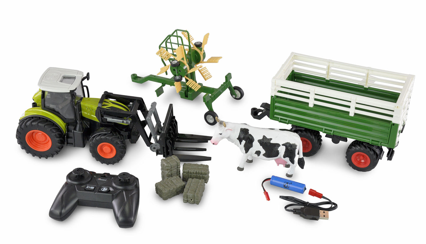 RC-Traktor With XL-Zubehörpaket 1:24 RTR Green