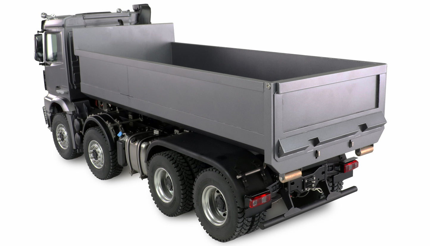 Mercedes-Benz Arocs Hydraulik Abrollkipper Pro 8x8 1:14 RTR Gray