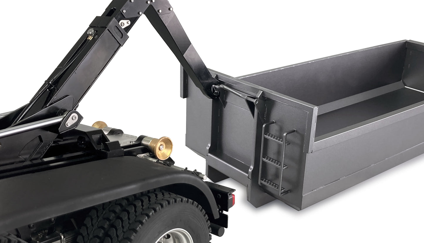 Mercedes-Benz Arocs Hydraulik Abrollkipper Pro 8x8 1:14 RTR Gray