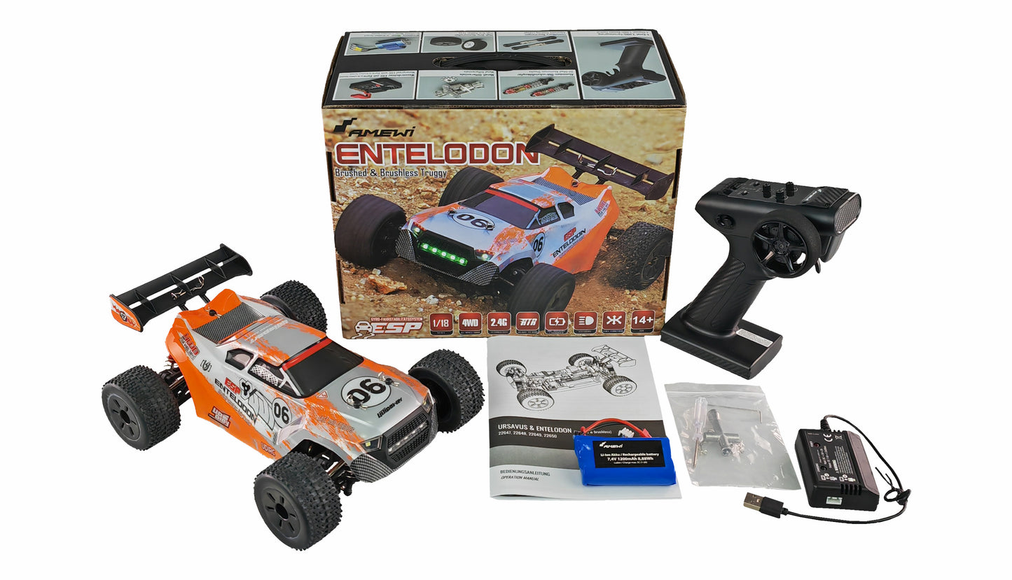 Entelodon Truggy Brushed 4WD 1:18 RTR