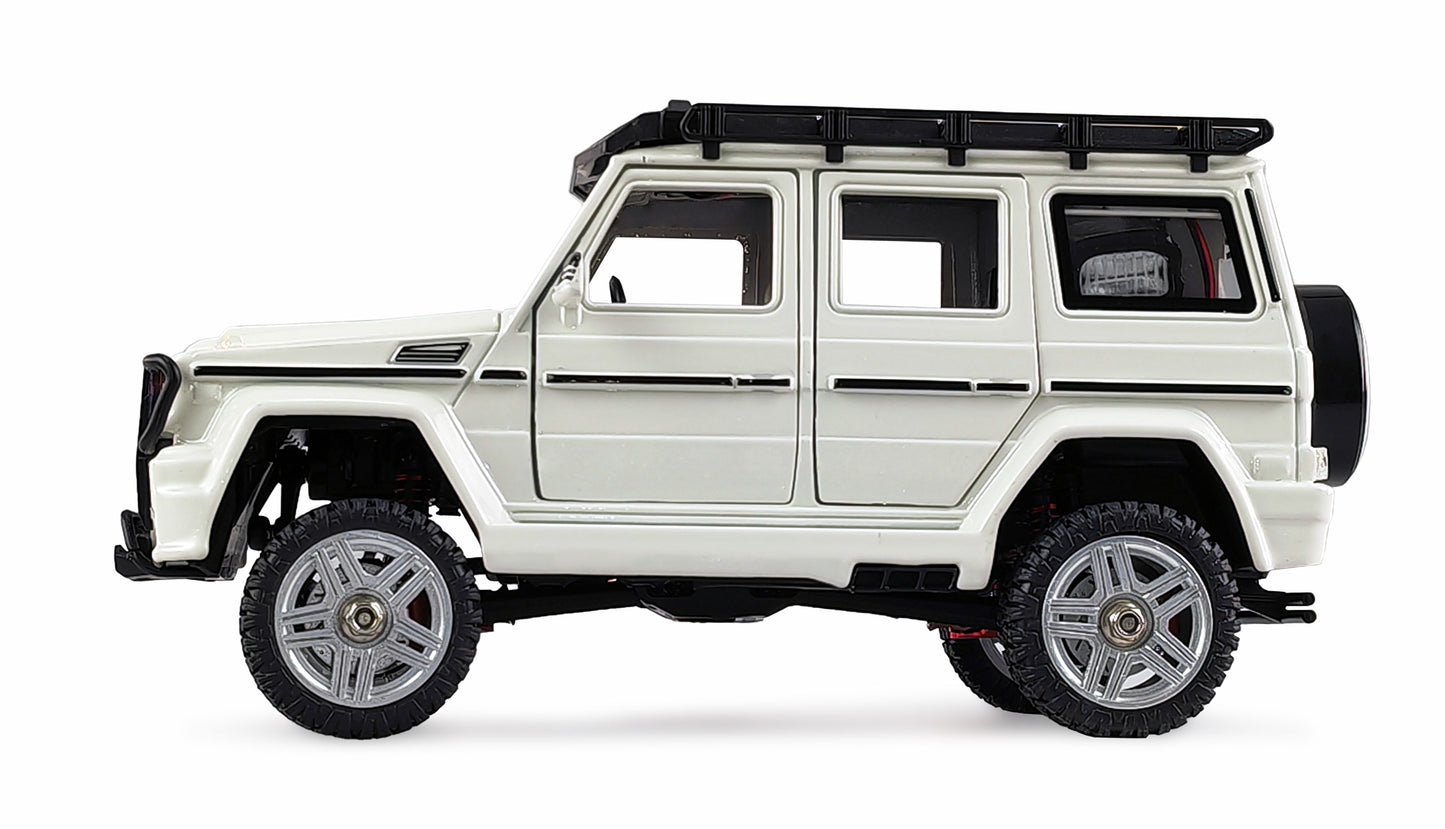 BRX24 Metal Scale Crawler 4WD 1:24 RTR White