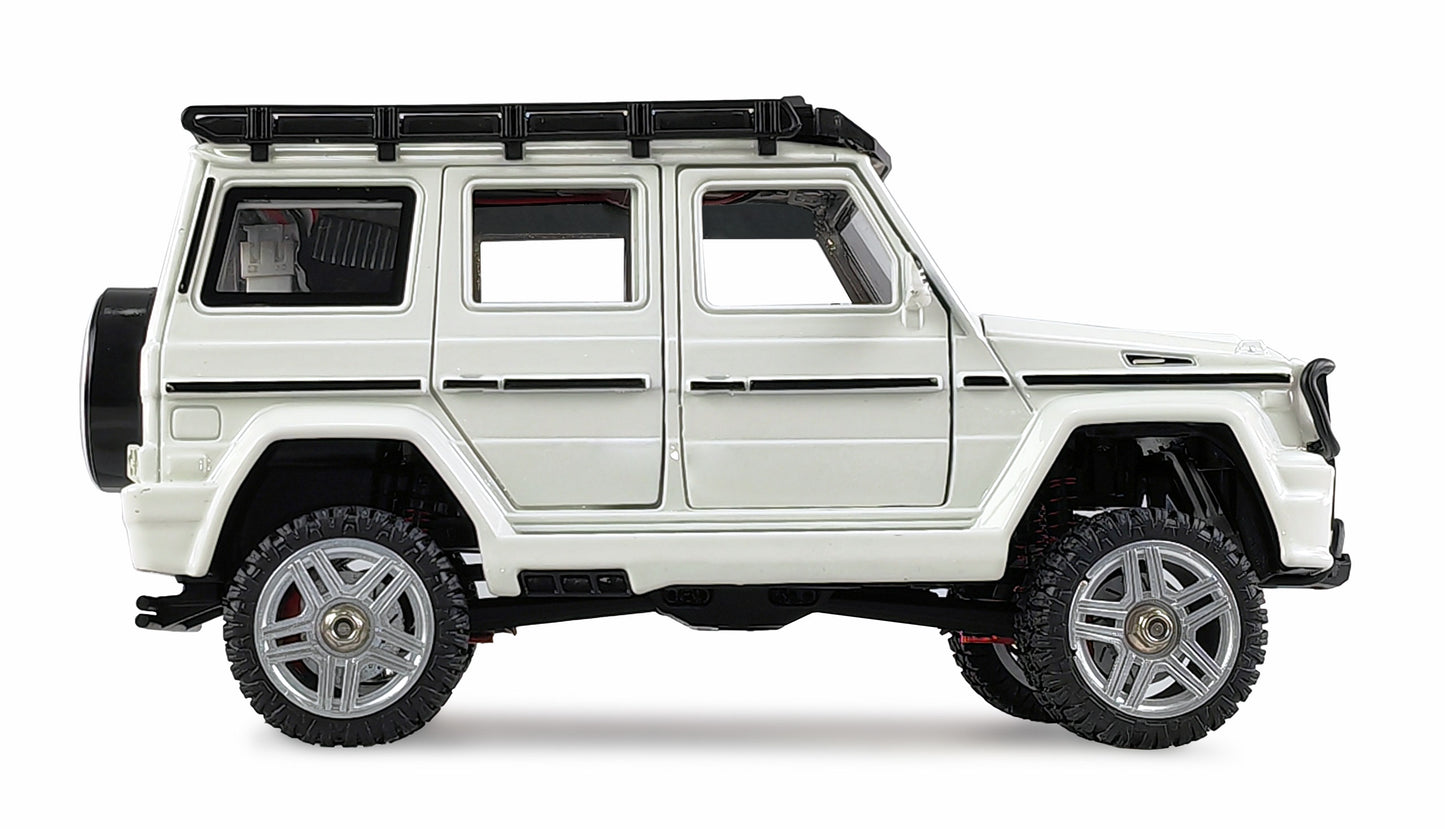 BRX24 Metal Scale Crawler 4WD 1:24 RTR White