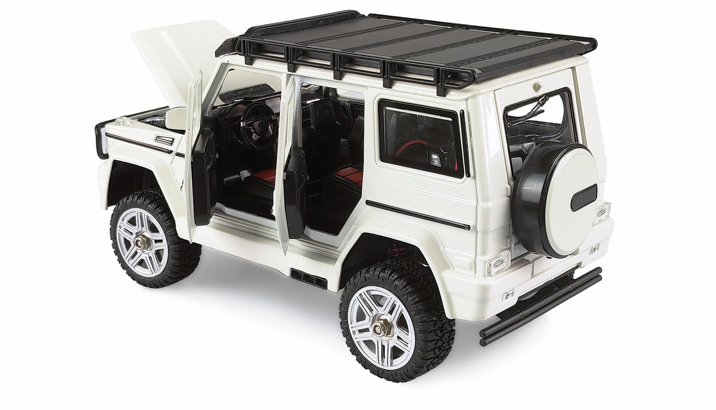 BRX24 Metal Scale Crawler 4WD 1:24 RTR White