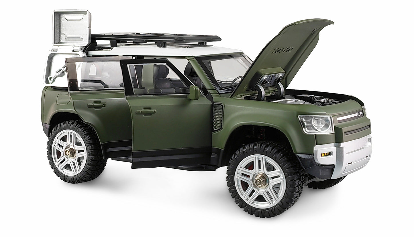 D110X24 Metal Scale Crawler 4WD 1:24 RTR Green