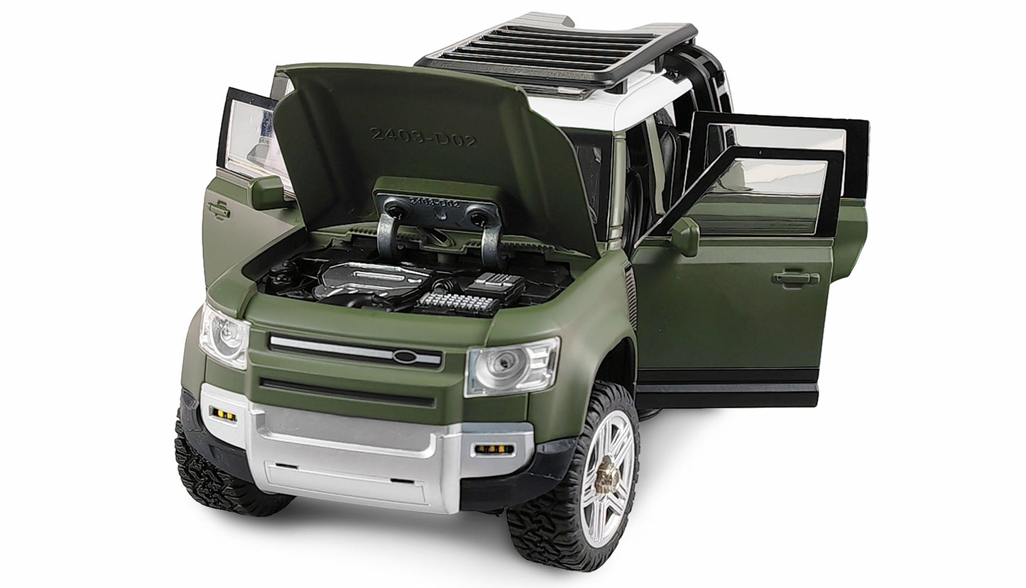 D110X24 Metal Scale Crawler 4WD 1:24 RTR Green