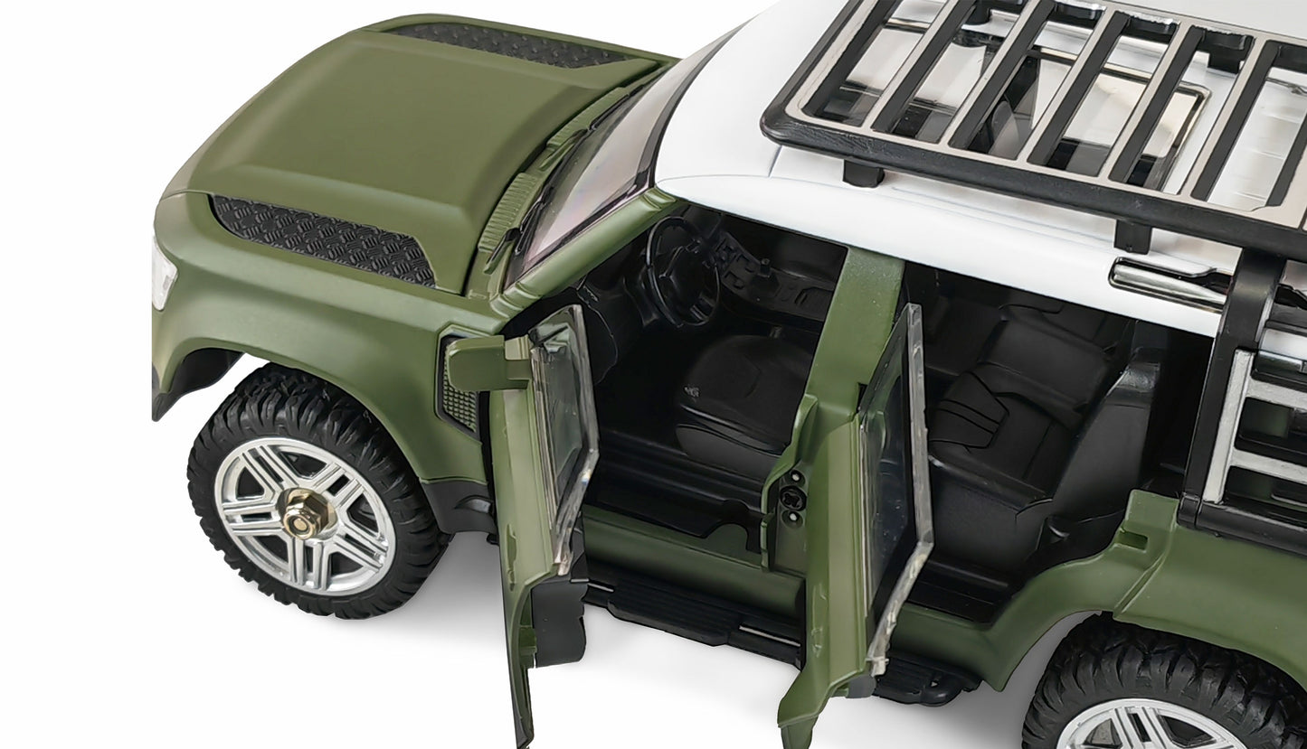 D110X24 Metal Scale Crawler 4WD 1:24 RTR Green