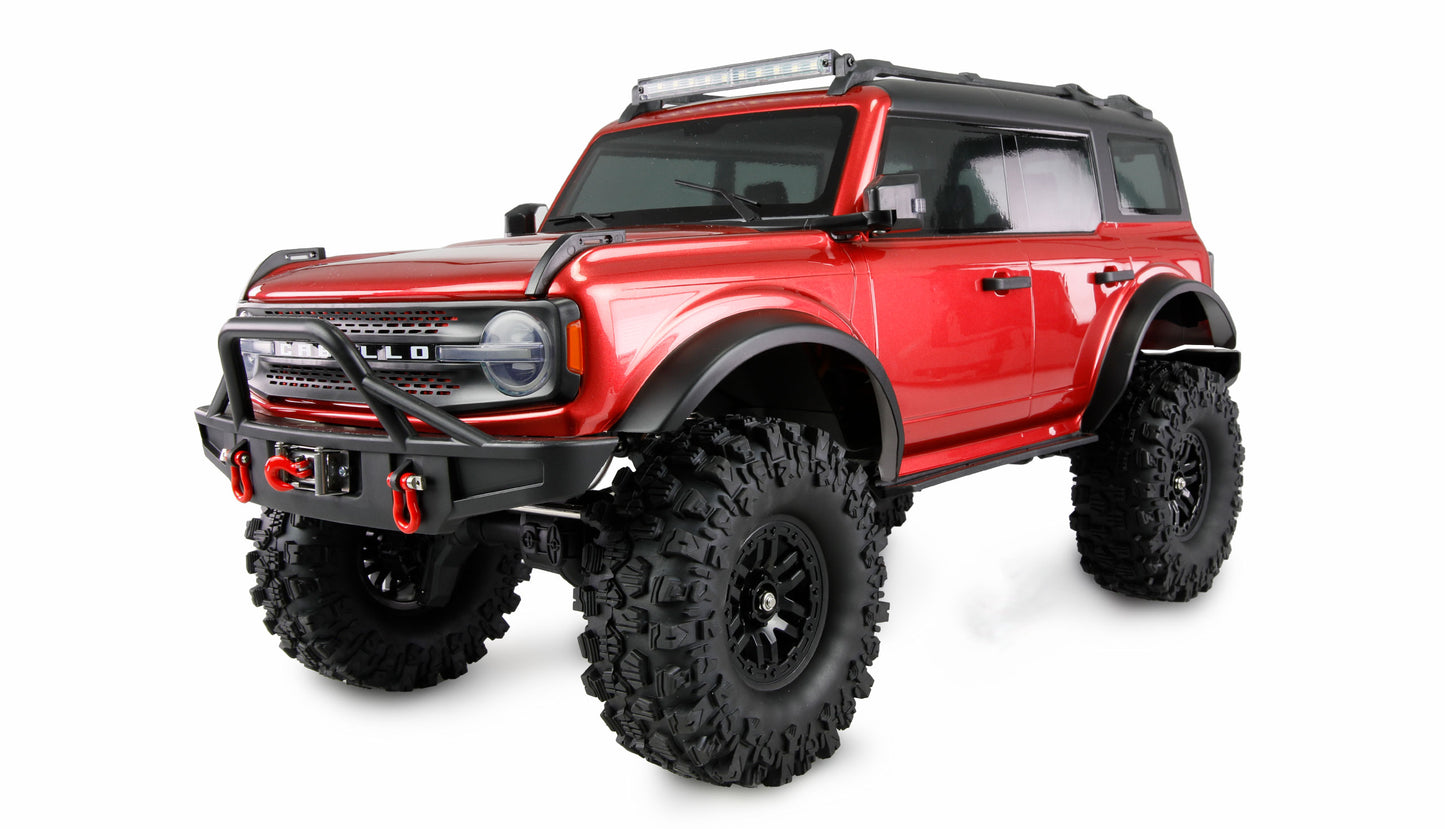 AMXRock Caballo Crawler 4WD 1:10 ARTR Red-metallic