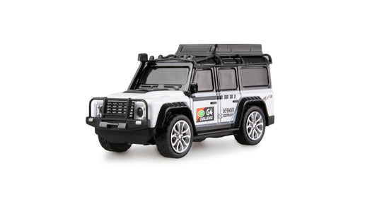 RC Off-Road Vehicle Die Cast 1:64 RTR White