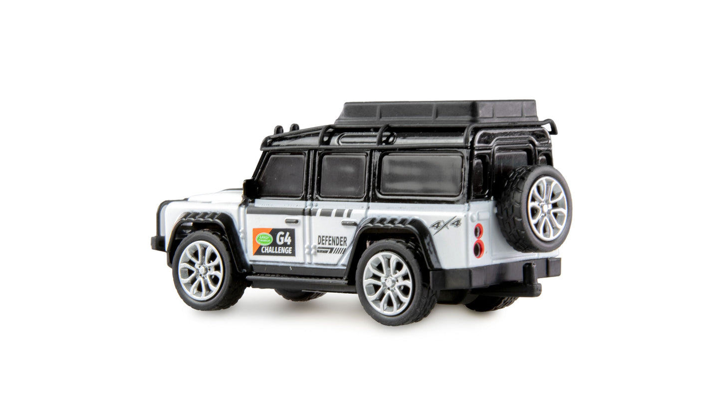 RC Off-Road Vehicle Die Cast 1:64 RTR White