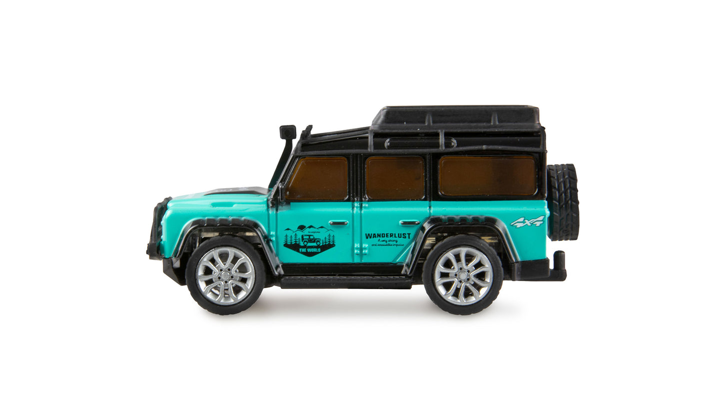 RC Off-Road Vehicle Die Cast 1:64 RTR petrol