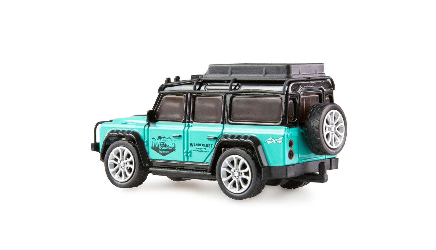 RC Off-Road Vehicle Die Cast 1:64 RTR petrol