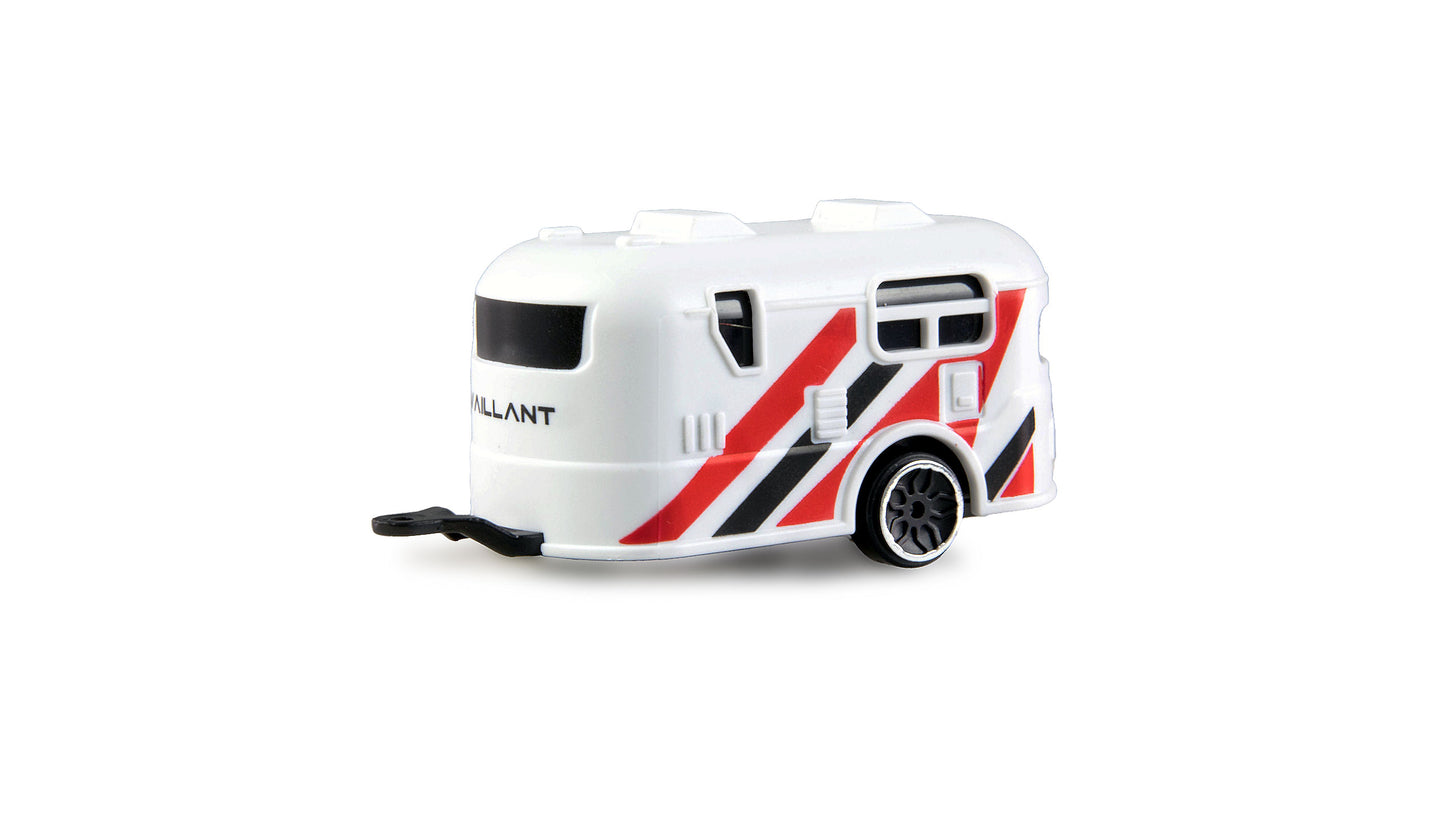 RC Pickup Die Cast With Wohnwagenanhänger 1:64 RTR Blue