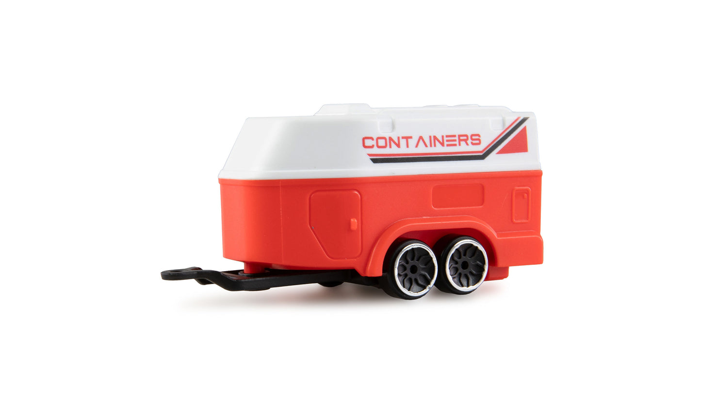 RC Pickup Die Cast With Pferdeanhänger 1:64 RTR Red