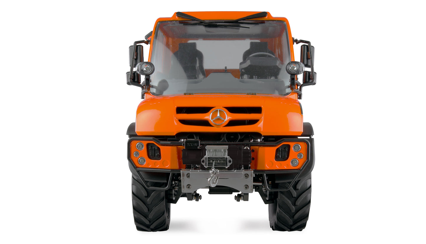 Mercedes-Benz Unimog Geräteträger 4WD 1:10 ARTR Orange