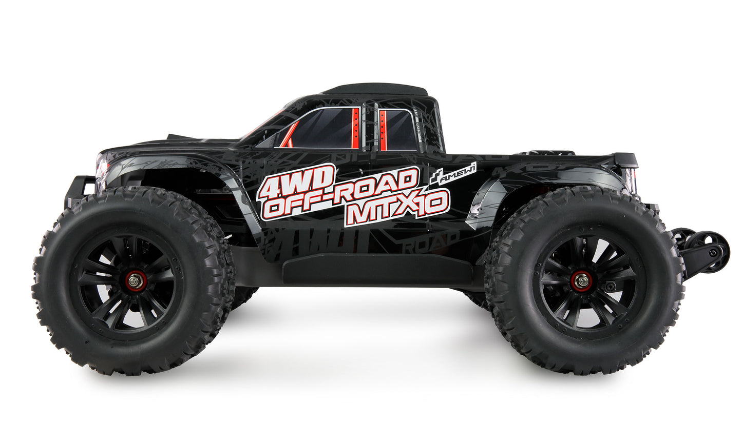 Hyper Go MTX10 Monstertruck Brushless 1:10 ARTR Black