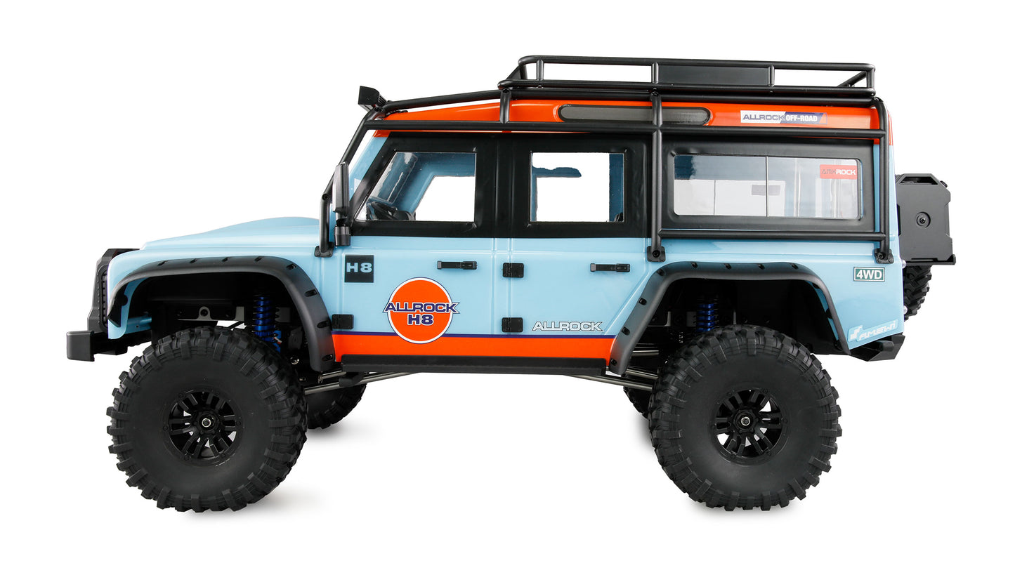 ALLRock H8 Scale Crawler Brushless 1:8 ARTR Blue/Orange