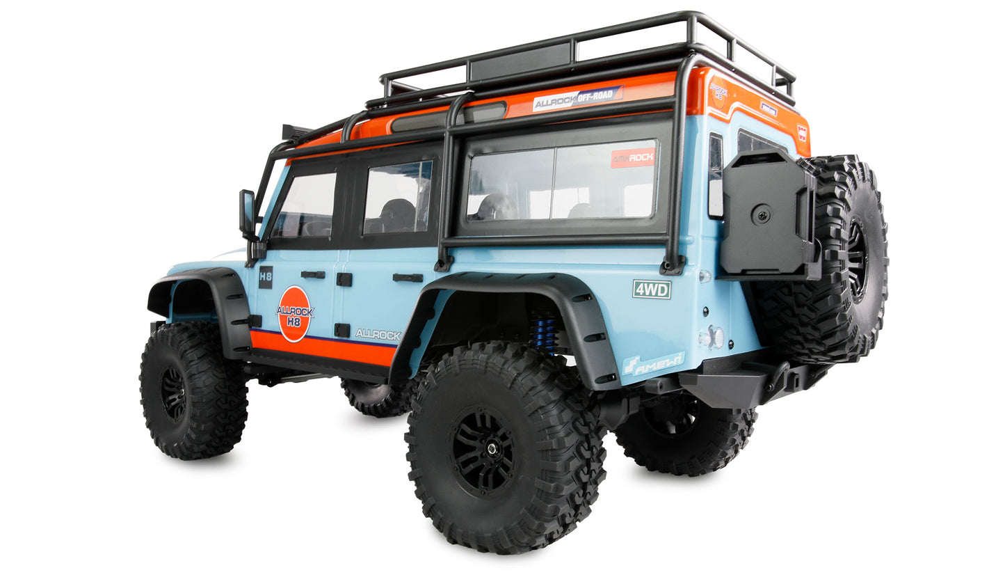 ALLRock H8 Scale Crawler Brushless 1:8 ARTR Blue/Orange