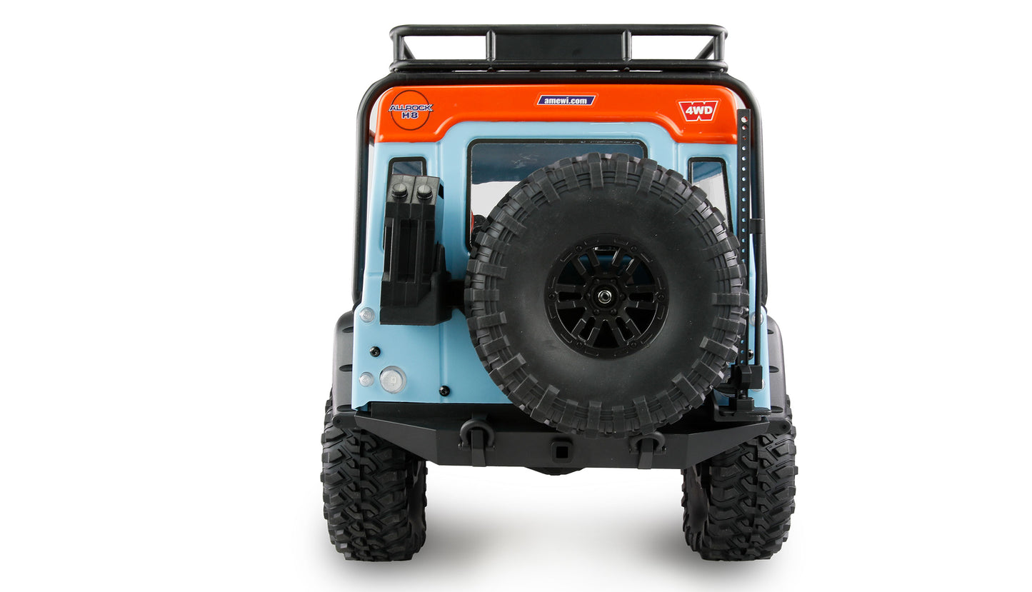 ALLRock H8 Scale Crawler Brushless 1:8 ARTR Blue/Orange