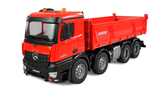 Mercedes-Benz Arocs Muldenkipper 8x4/4 4WD 1:18 RTR Red