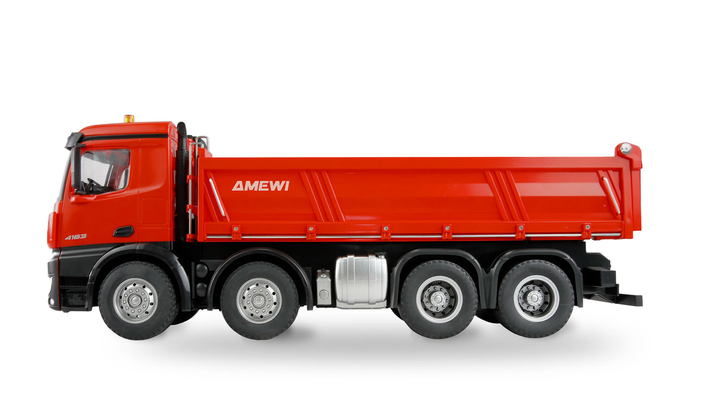 Mercedes-Benz Arocs Muldenkipper 8x4/4 4WD 1:18 RTR Red