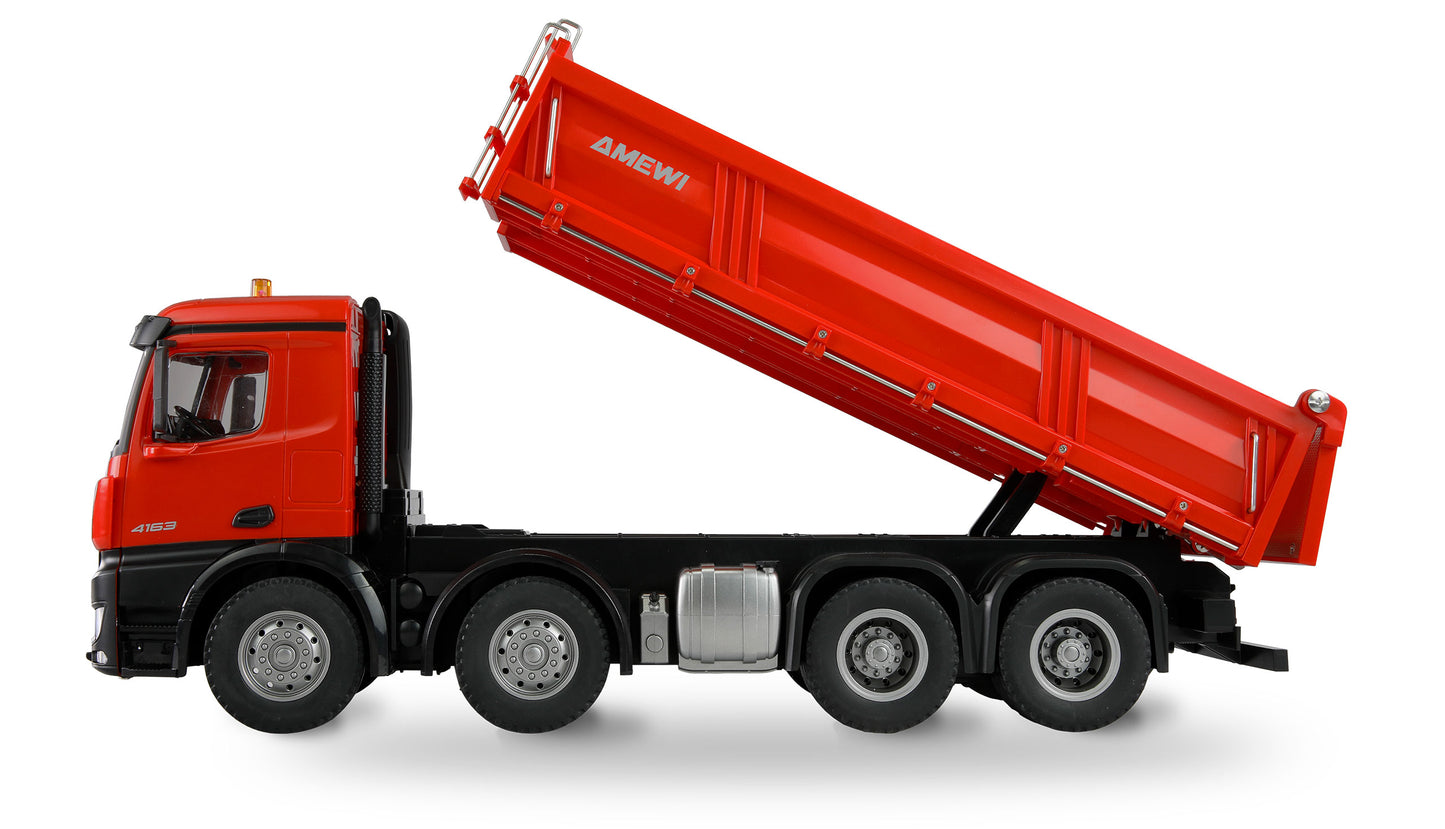 Mercedes-Benz Arocs Muldenkipper 8x4/4 4WD 1:18 RTR Red