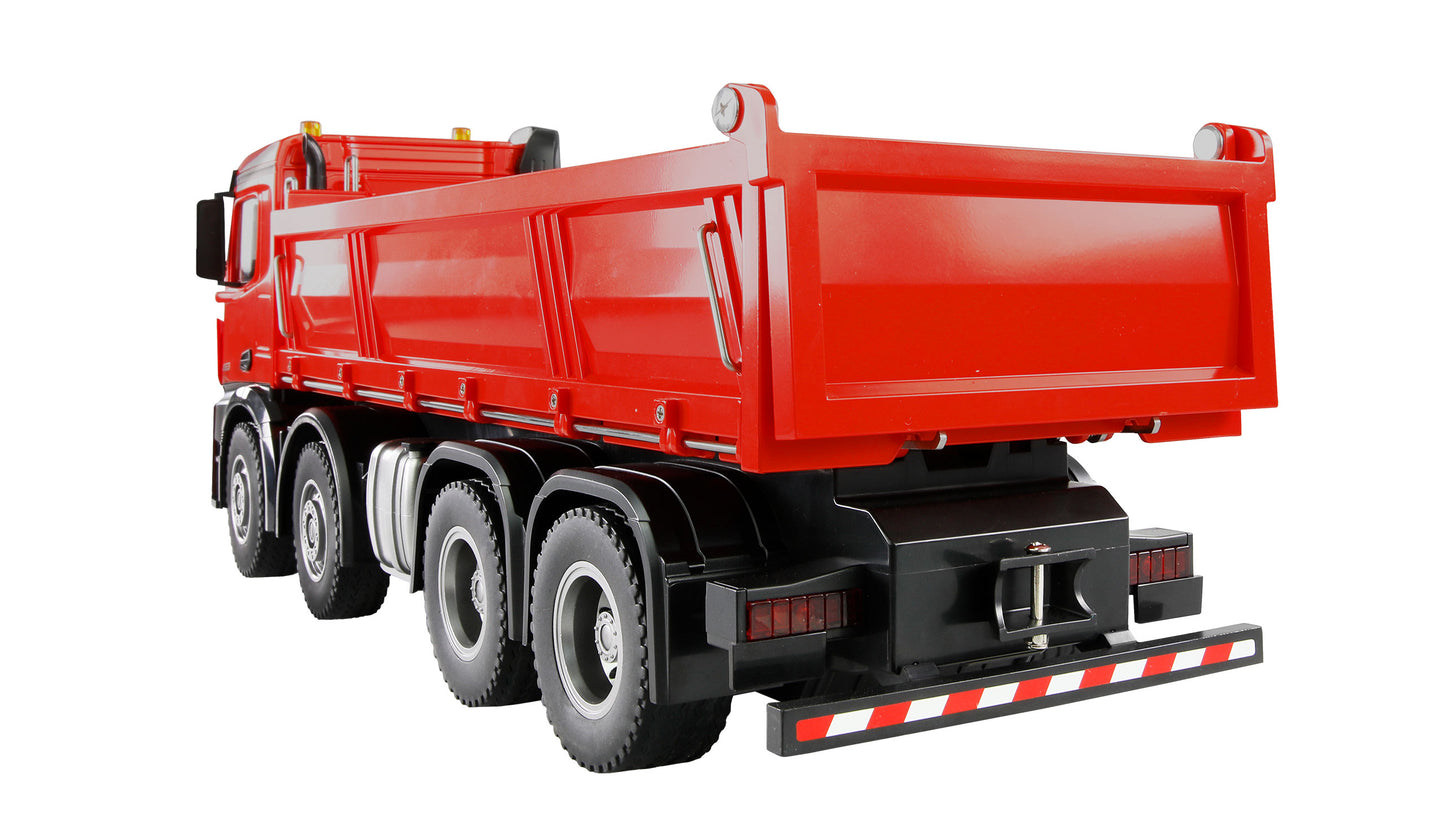 Mercedes-Benz Arocs Muldenkipper 8x4/4 4WD 1:18 RTR Red