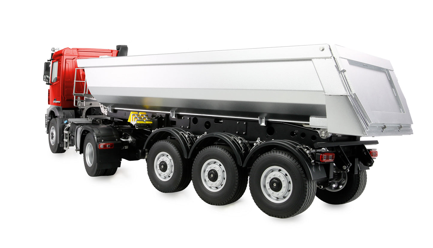 Mercedes-Benz Arocs Sattelzug With Kippauflieger 4x4 1:14 RTR Red