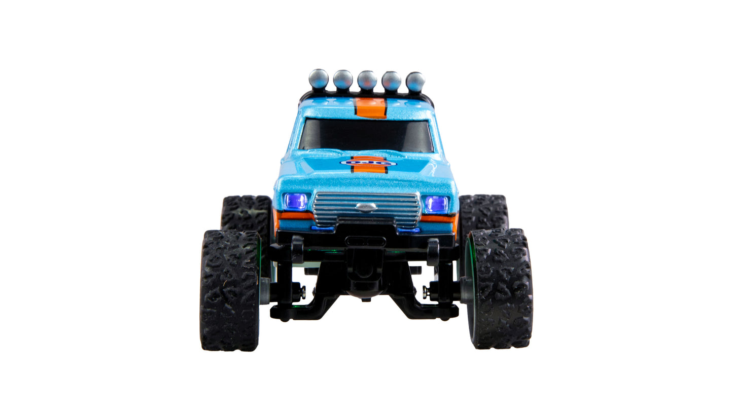RC-Monstertruck Die Cast 1:64 RTR Blue/Orange