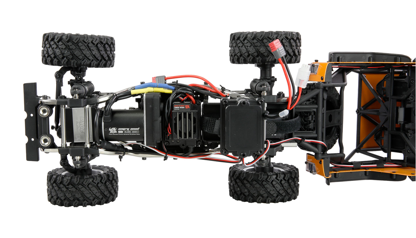 Hyper Go SC+ Scale Crawler Brushless FOC 1:12 RTR Yellow