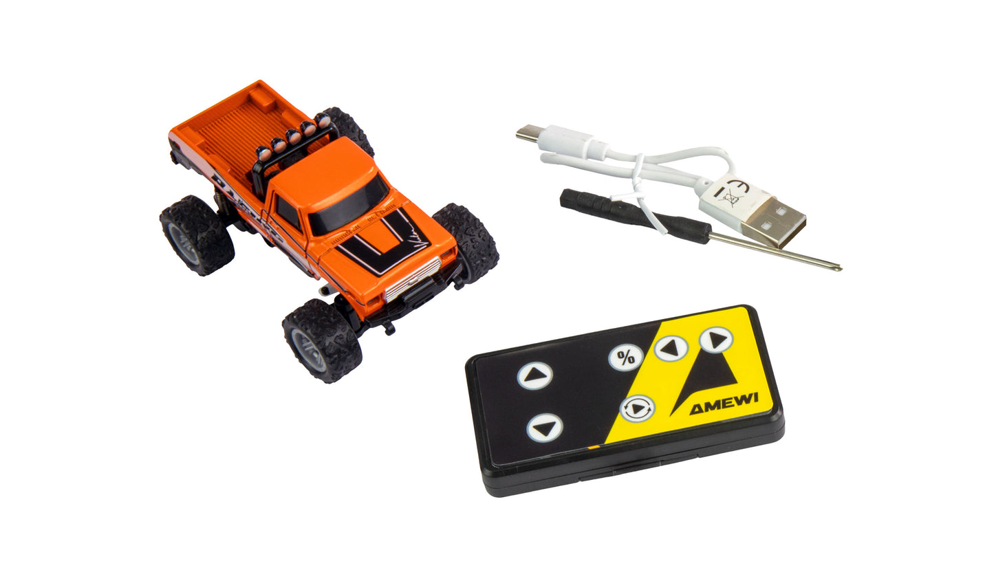 RC-Monstertruck Die Cast 1:64 RTR Orange
