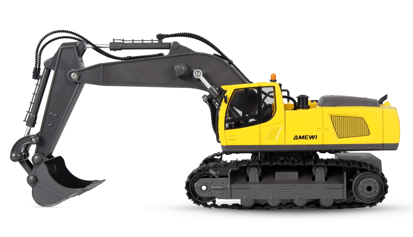 Kettenbagger With Metal Shovel 16-Kanal 1:18 RTR