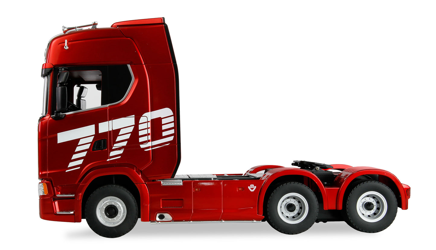 Scania 770 S Zugmaschine 6x4 1:18 RTR Red