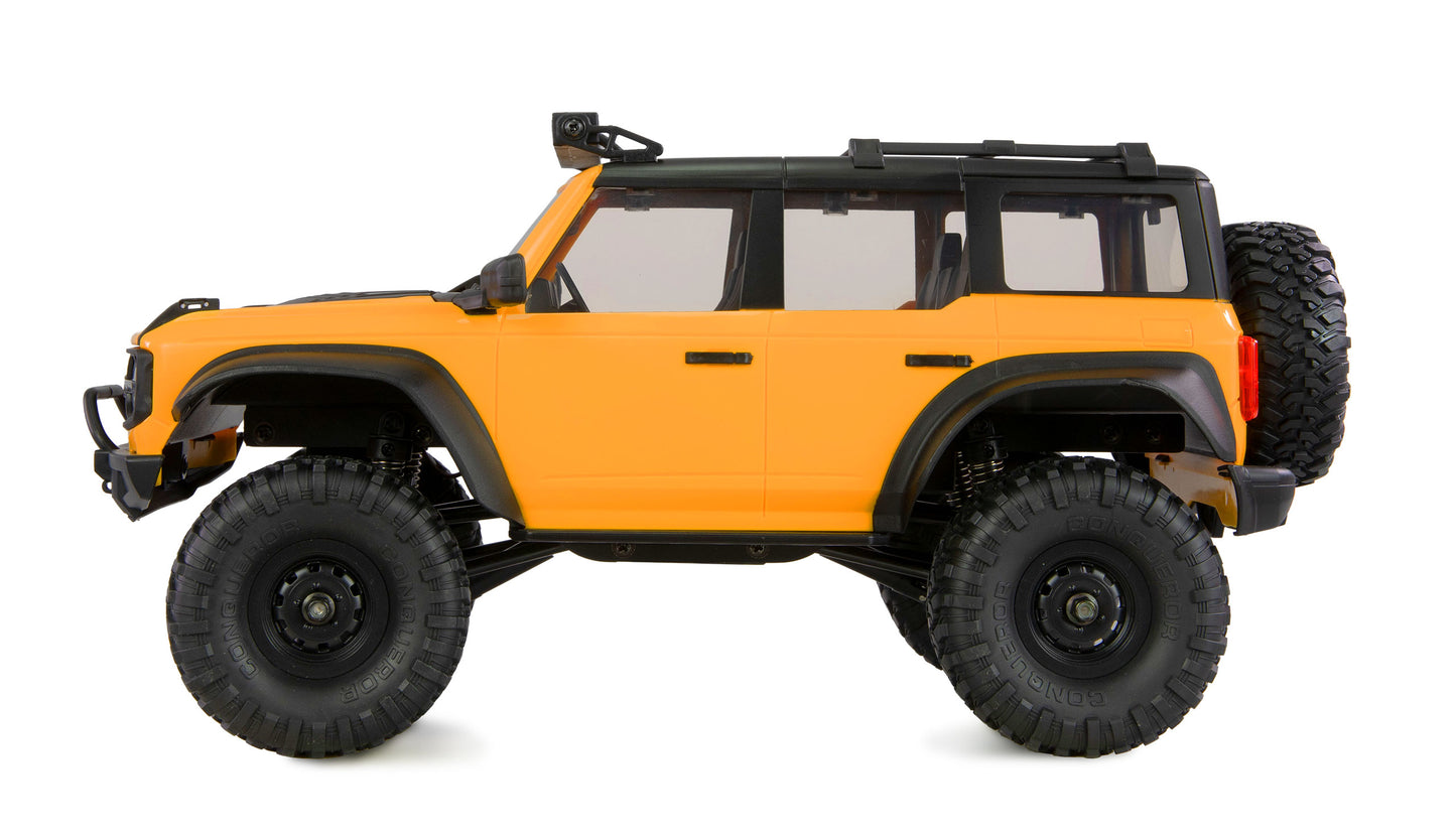 AMXRock Mini-Caballo Scale Crawler 4WD 1:16 RTR Yellow