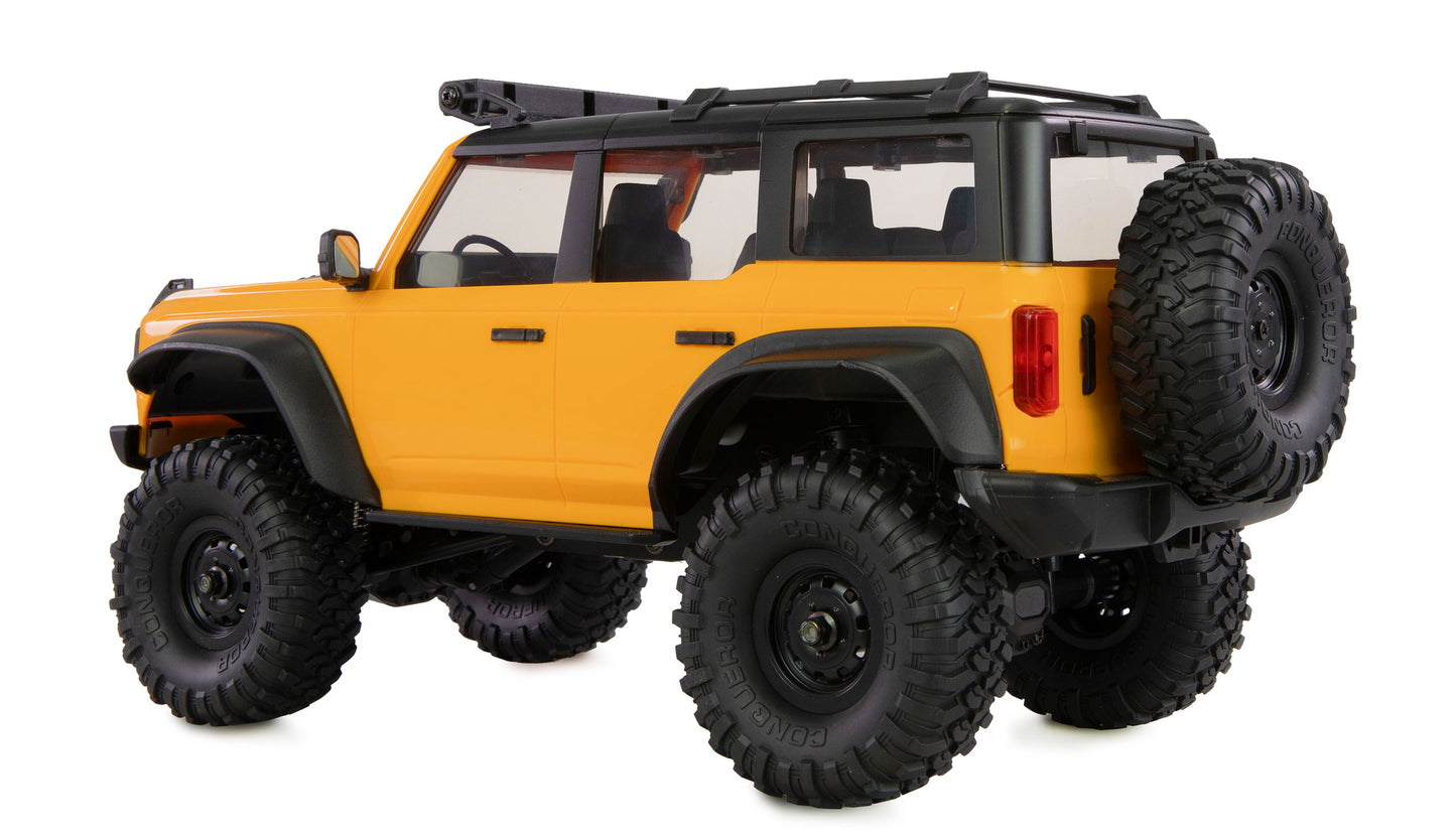 AMXRock Mini-Caballo Scale Crawler 4WD 1:16 RTR Yellow