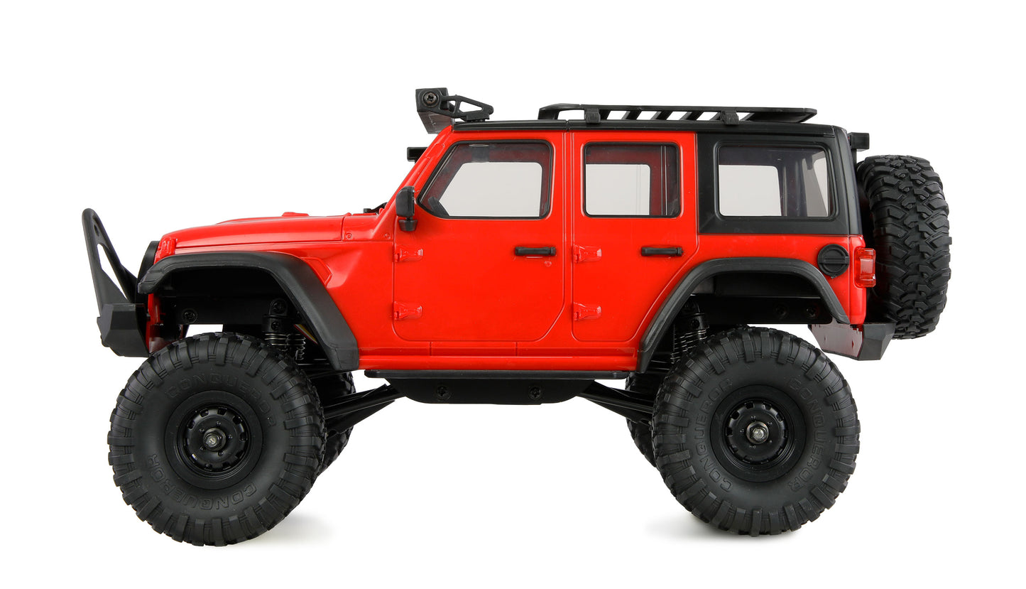 AMXRock Mini-Crosstrail Scale Crawler 4WD 1:16 RTR Red