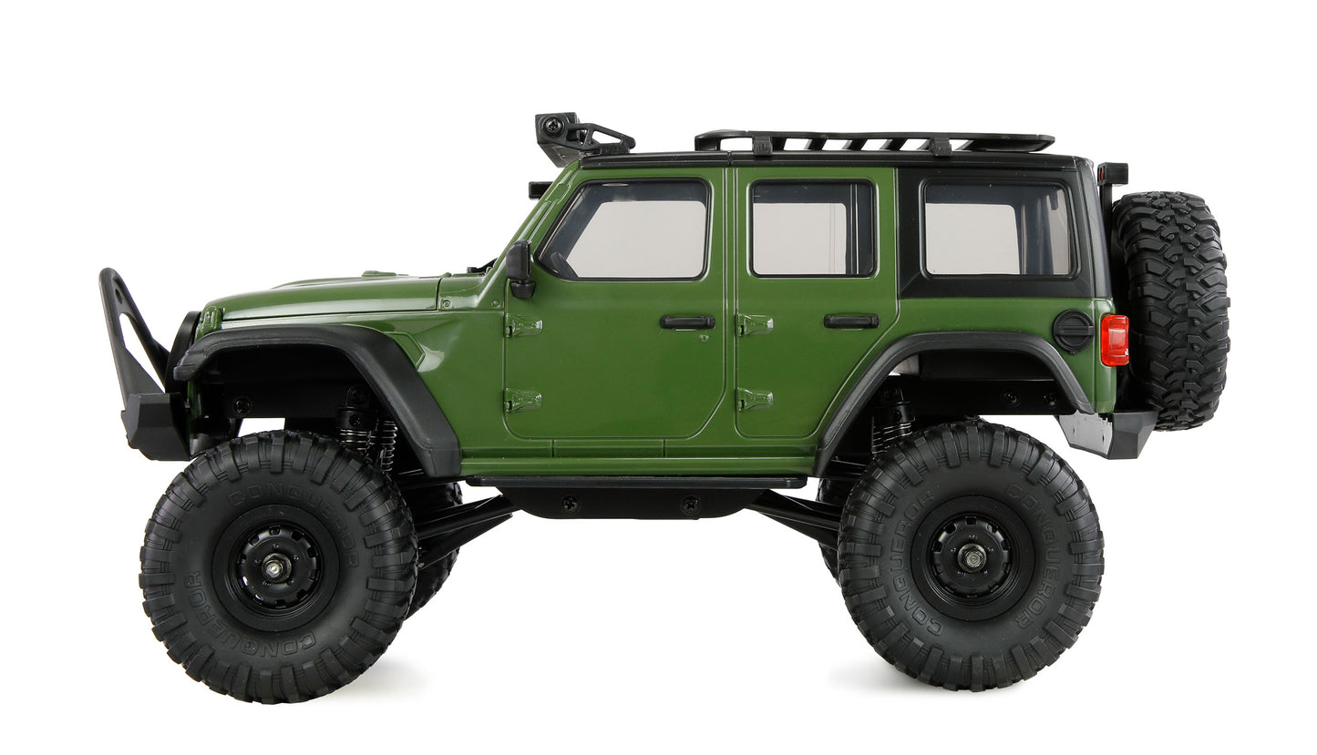 AMXRock Mini-Crosstrail Scale Crawler 4WD 1:16 RTR Green